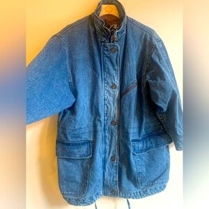 Vintage Oversize Denim Jean Jacket